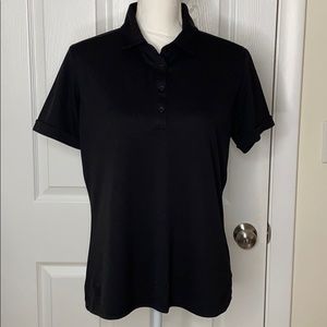 Black Athletic Polo